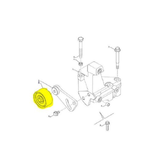 Puleggia 504068024 CNH - immagine 3